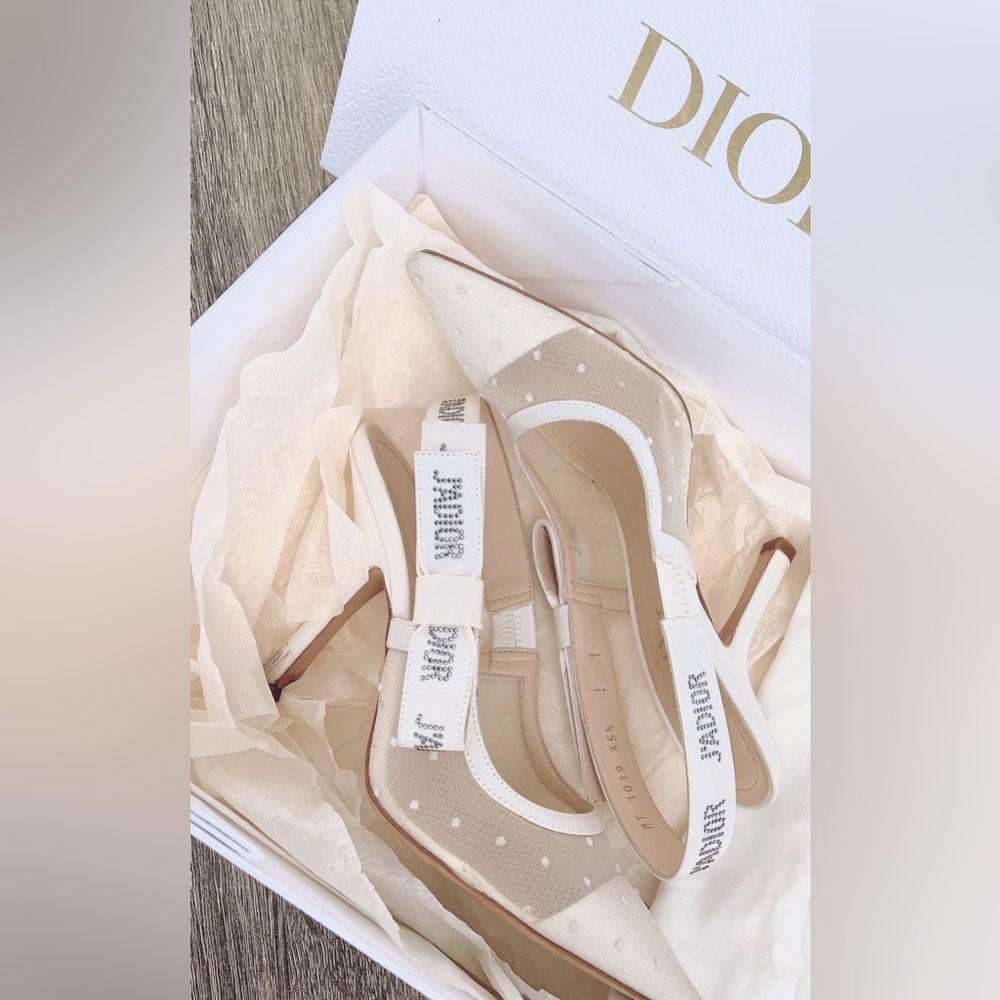 J’adior mesh slingback